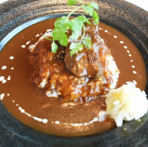 国産牛のビーフカレー