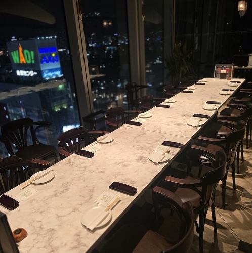 半個室席ございます