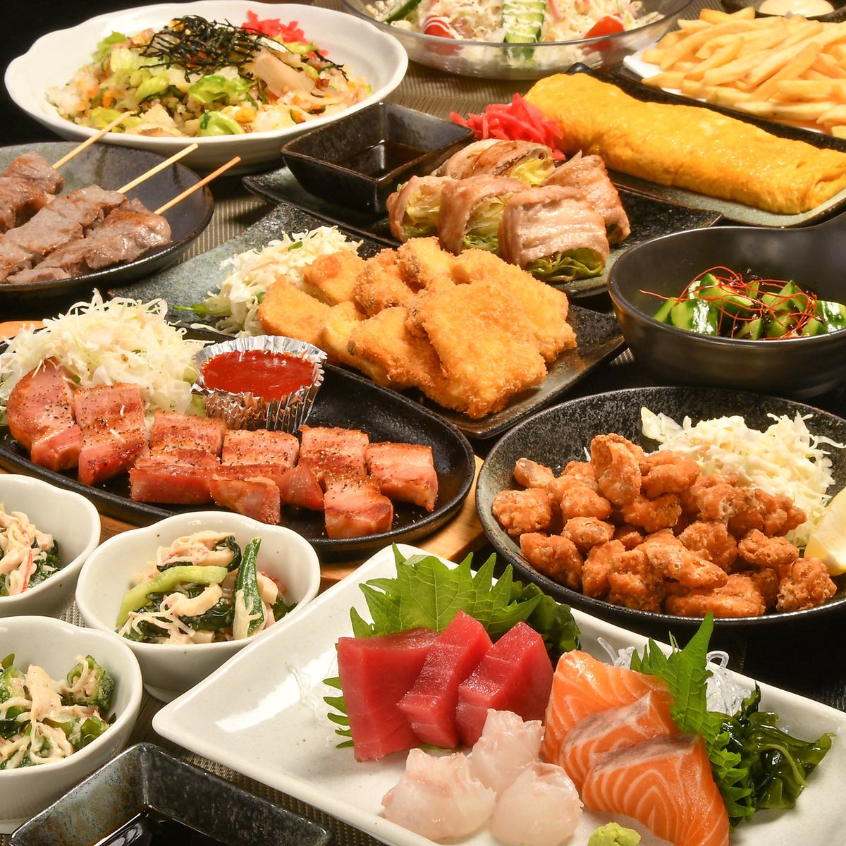 有10种套餐任您畅饮3000日元起！