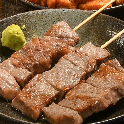 Recommended is sirloin beef skewers !! Once you eat it, you will be addicted to it