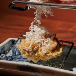 銀座の超一流天ぷら店と同じ「太白胡麻油」で揚げちゃいます