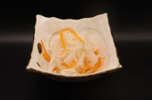 萝卜拌菜 / 桂花拌菜 / 白菜泡菜 / 大井泡菜 / 酸菜