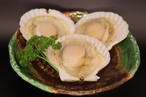 烤扇贝（3颗）