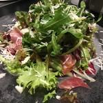 Spanish Cheese Salad with Selvachico and Prosciutto