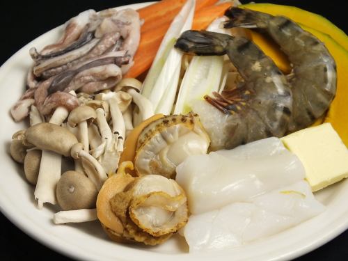 充実メニュー海鮮料理