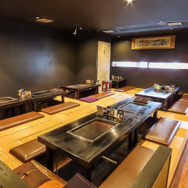 The和の雰囲気の店内！大通りから少し外れ、知る人ぞ知る隠れ家的なお店。お仲間との食事会にはもちろん、デートのご利用にもおすすめです。あなたの特別な日にもぜひご利用していただきたいです。