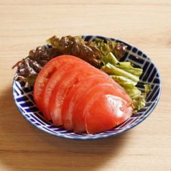 물 목욕 상승 토마토
