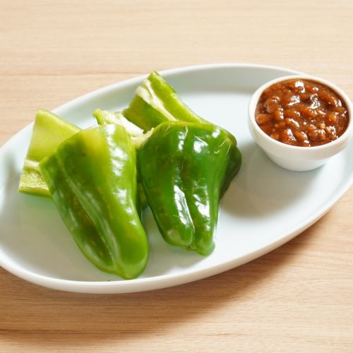 香脆肉味噌 新鲜青椒