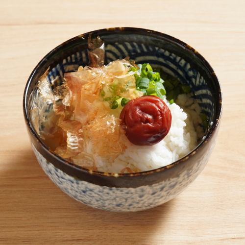 茶泡饭～梅干～