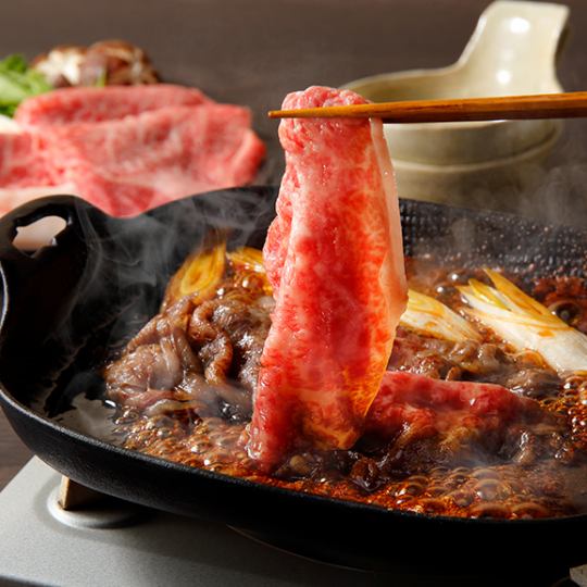 ■Toyama Wagyu beef sukiyaki set