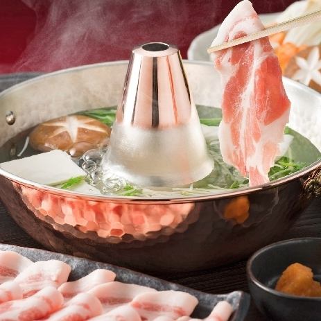 ■Toyama Meisui pork shabu-shabu set