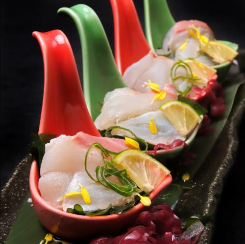 鳴門鯛と鳴門ワカメの出汁しゃぶポン酢