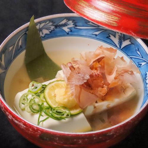 おっさん豆腐の揚げ出し