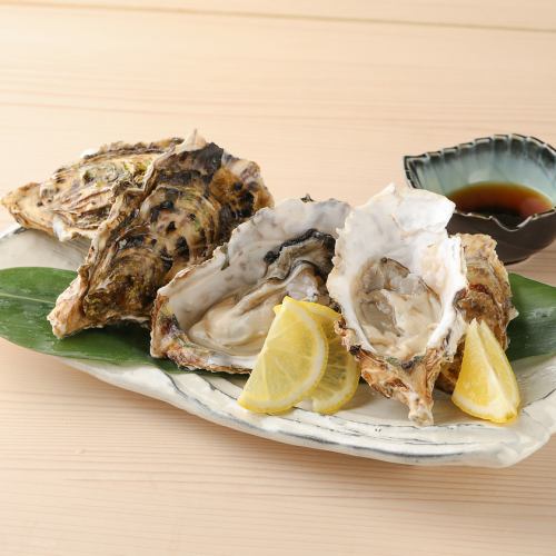 Raw oysters from Murotsu, Hyogo Prefecture