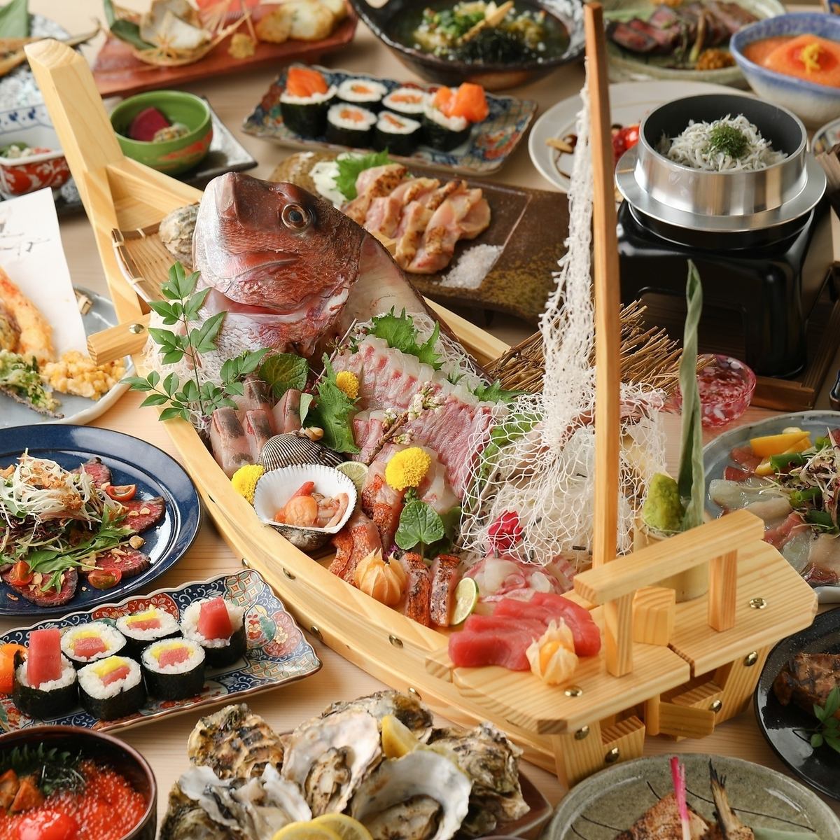 Excellent freshness ◎ A shop where you can enjoy fresh seafood! You can fish in the shop ★