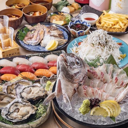 釣り付！体験型宴会コース