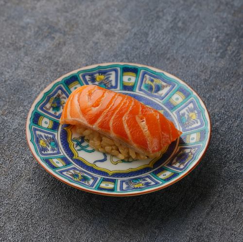 Shrimp, squid, whelk, salmon, white fish