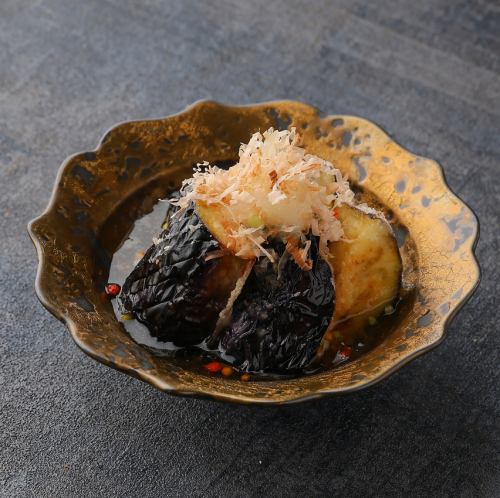Deep-fried eggplant