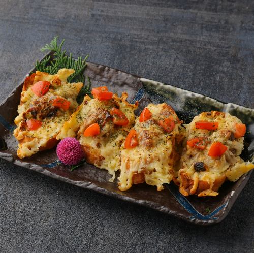 Oyster bruschetta (minimum order of two)