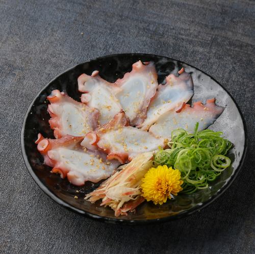 Octopus with ponzu sauce