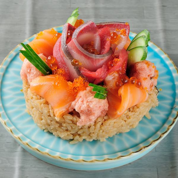 歓送迎会に！お祝い・記念日にも喜ばれる寿司ケーキ♪