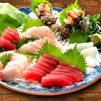 7 kinds of sashimi