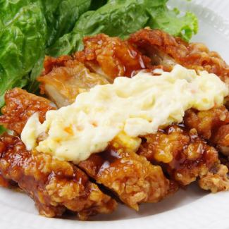Chicken nanban secretary tartar sauce