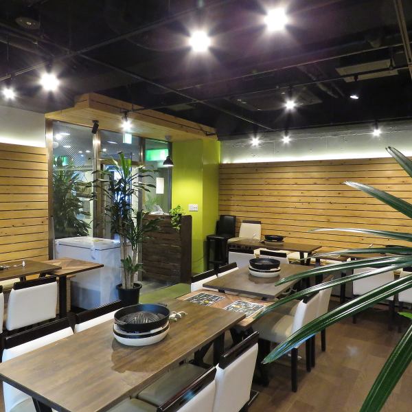 Enjoy Genghis Khan at comfortable table seats♪ This is a popular Genghis Khan restaurant in Shizuoka [Shin-Shinkyo]! It is conveniently located just a 3-minute walk from Shizuoka Station! We are looking forward to your visit♪