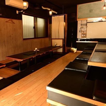 座敷＆掘りごたつの店内◎