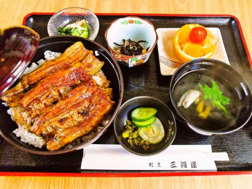 Grilled eel on rice [Matsu]