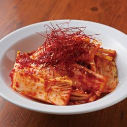Hiroshima greens pickled in kimchi