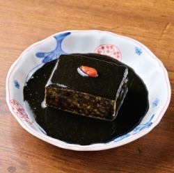 黒い奴《黒ゴマだれの冷奴》