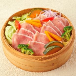 【點心蒸籠套餐】標準7道菜品含無限暢飲5,000日圓（含稅）