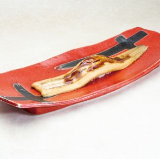 50.煮あなご一本握り