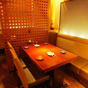 2名様から個室完備!!