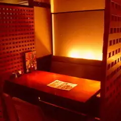 個室、暖簾半個室