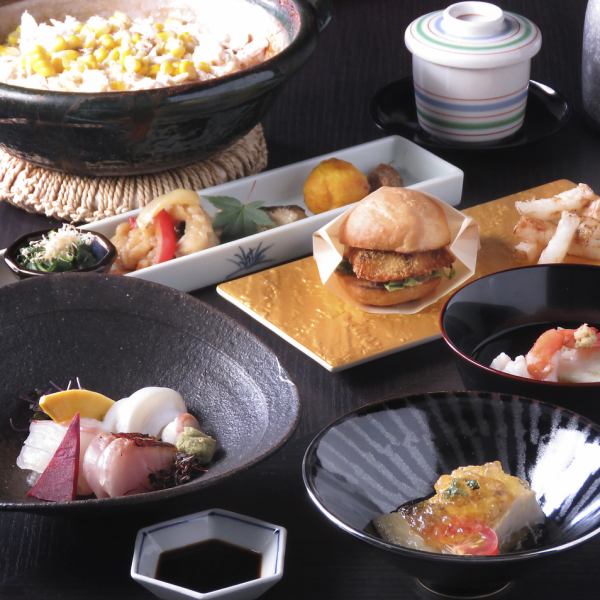 [8 dishes in total] Omakase kaiseki course 7300 yen/person