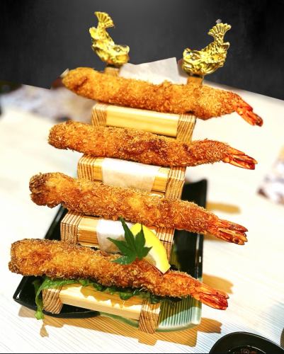 名古屋城金鯱エビフライ約20cm