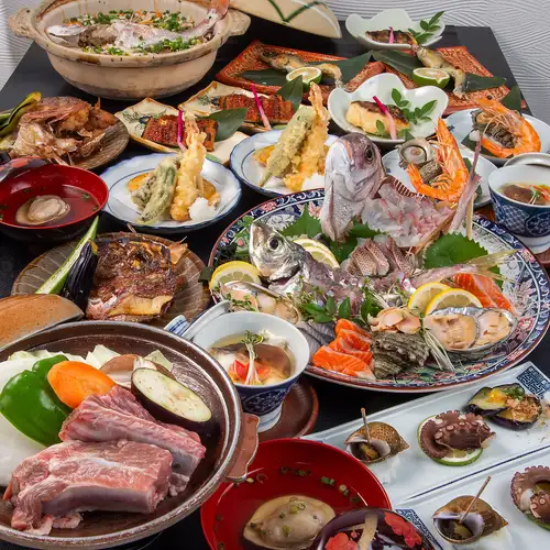 【オーシャンビュー×旬の鮮魚】季節で変わる海の恵みを堪能!極上おまかせコース