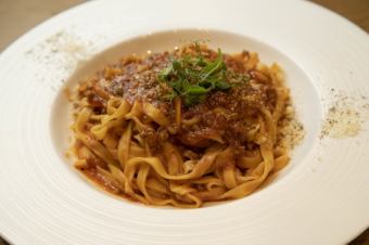 ミートワイナリーのボロネーゼスパゲッティ