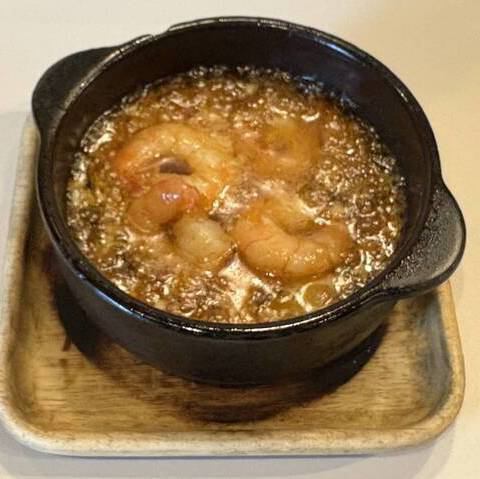エビのアヒージョ