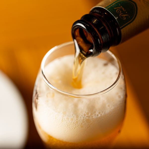 ビールの種類も豊富。様々なクラフトビールが10種類以上