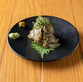 鮮魚のカルパッチョ 柚子胡椒ソース