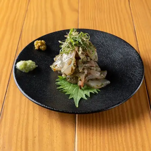 鮮魚のカルパッチョ 柚子胡椒ソース