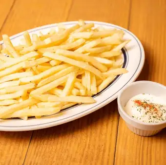 自家製溶けるバターのポテトフライ