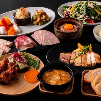 飲み放題付　宴会、懇親会プラン　新堪能コース