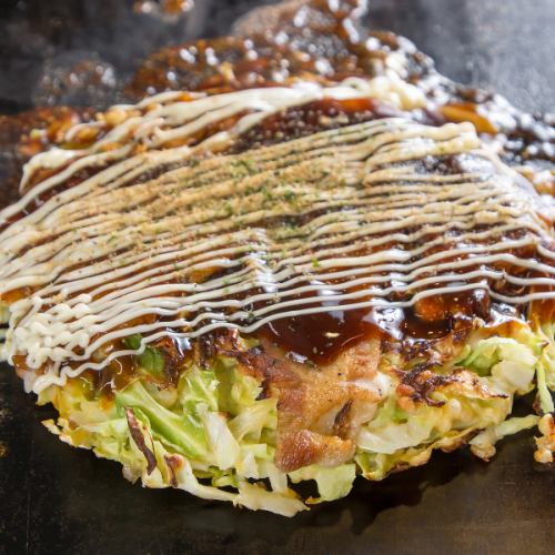 《お好み焼き》 関西風