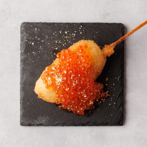 Adult Scallops with Salmon Roe