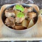 牛ハラミと大根の煮込み