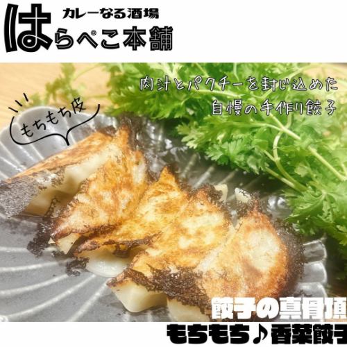 【新名物】パクチー餃子 5ケ